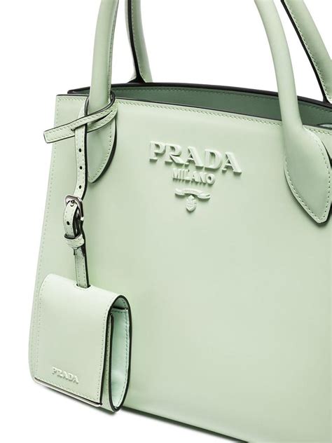 prada mint green bag|dark green prada bag.